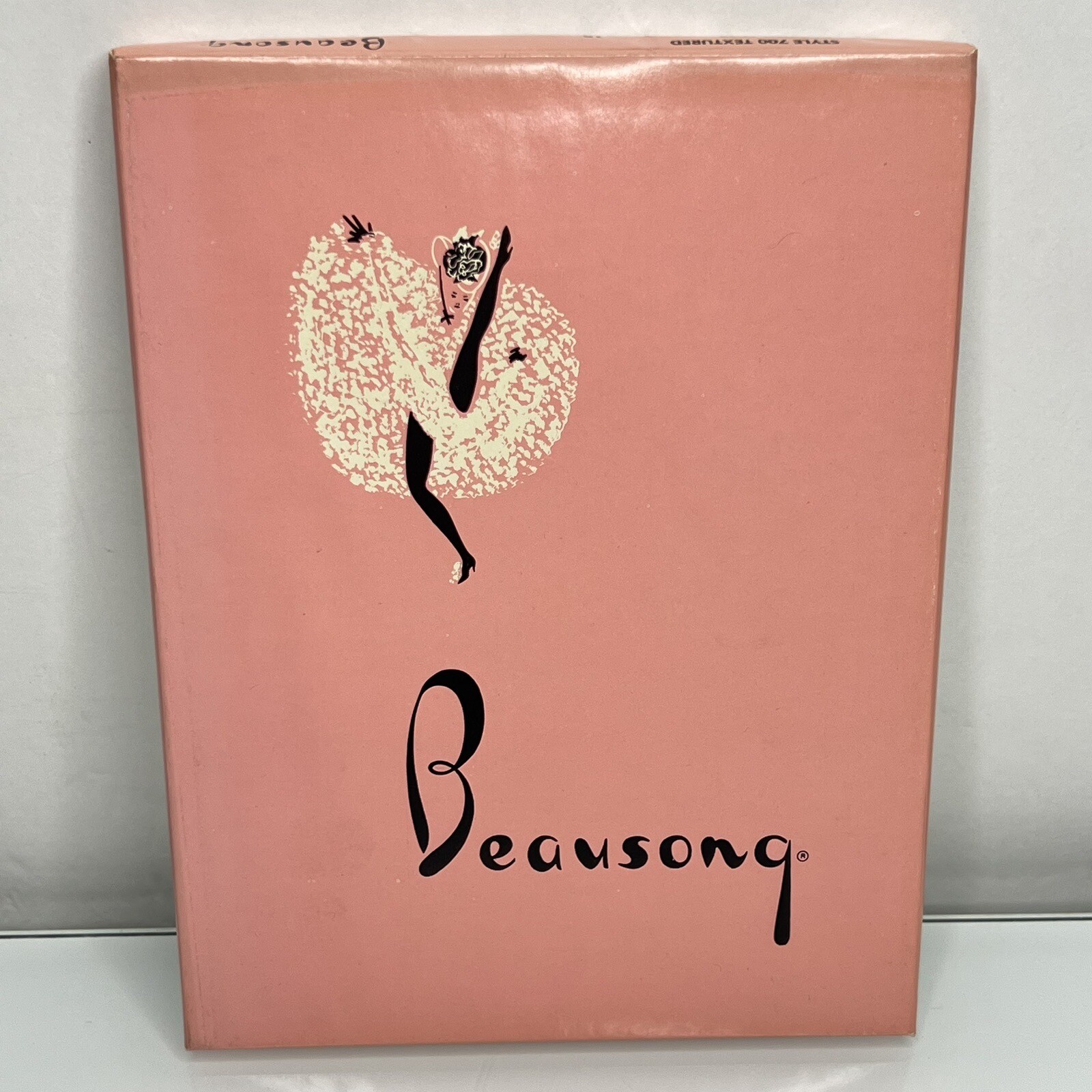 BEAUSONG 700 Texture Seamless All Nylon Stocking Size 8.5 Carbon Mist 3 Pack NEW