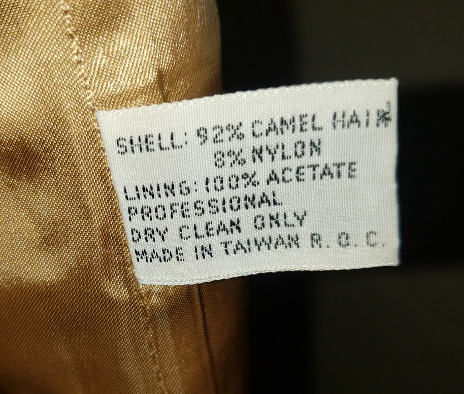 Vintage Coat and Skirt set Camel Hair 40’s/50’s