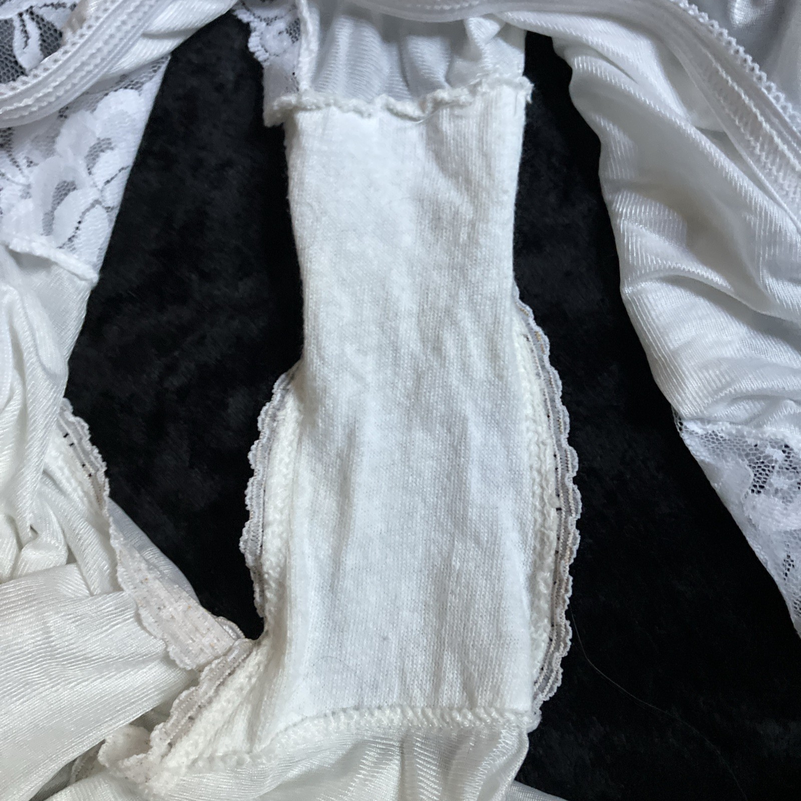Vintage Sopré Satin Nylon & Lace Panties