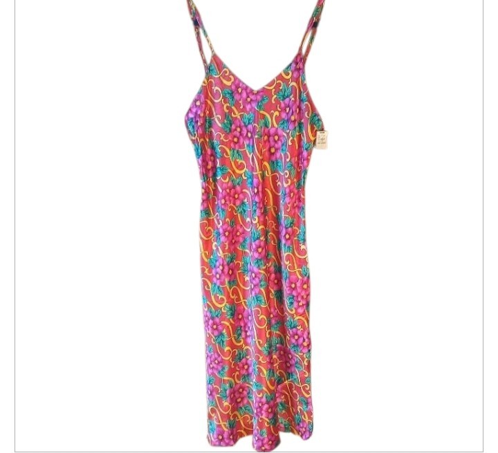 VTG Maryanns Botique Floral MEDIUM Nightie Gown NWT