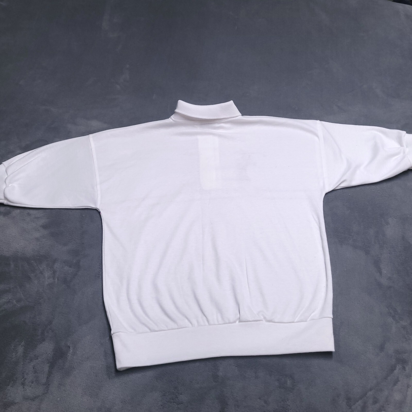 Vtg 90s Elaine Benedict Stylish Woman Golfer Polo Top Medium Made in USA