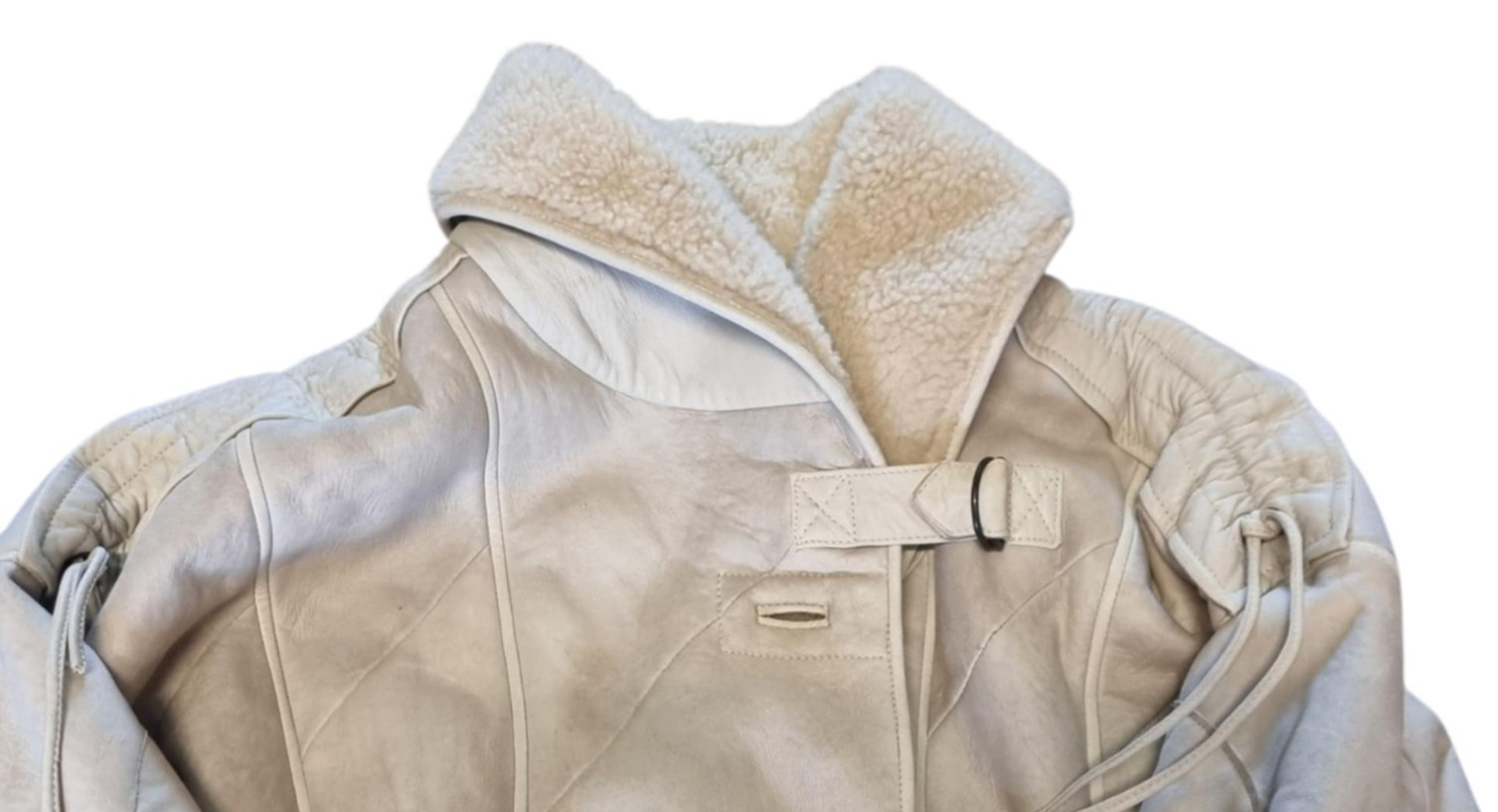 Vintage 1960s/70s Ledermann Shearling Coat Women’s AU 14/16 Long Jacket
