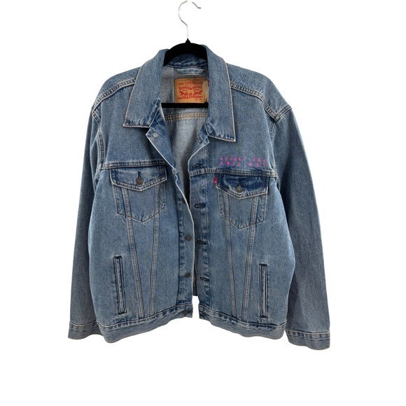 NWT Levi Strauss Co Denim Jacket Women’s XL Limited Edition Doja Cat Collab