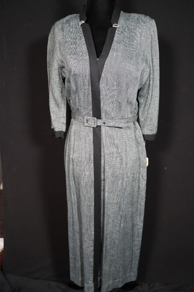 Rare Vintage Deadstock 1950’s Martha Manning Original Dress Size 6-8 With Tags