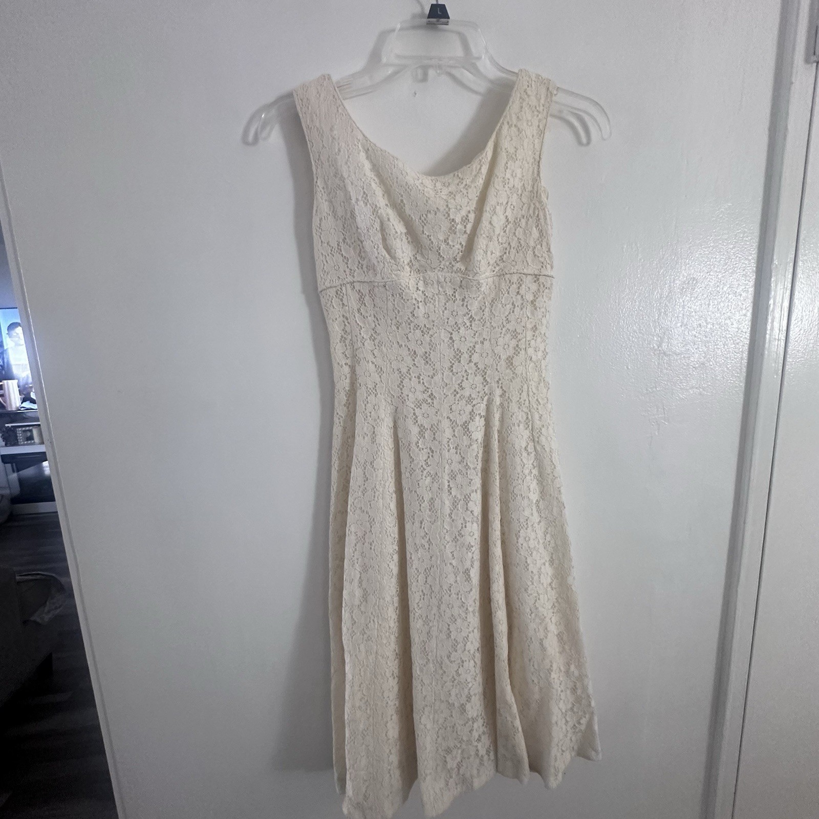 Rare Mint 1958 Vintage Lorrie Deb San Francisco Lace Two-Piece Set W/ Note Lace