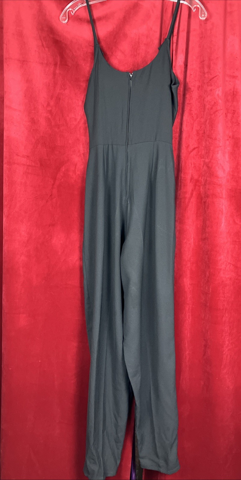 Vintage 70s early 80s New Wave wrap front jumpsuit romper You Babes