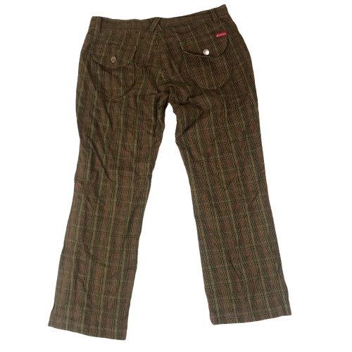 Vintage Women s Billabong Brown Check Pants Jeans Size 10
