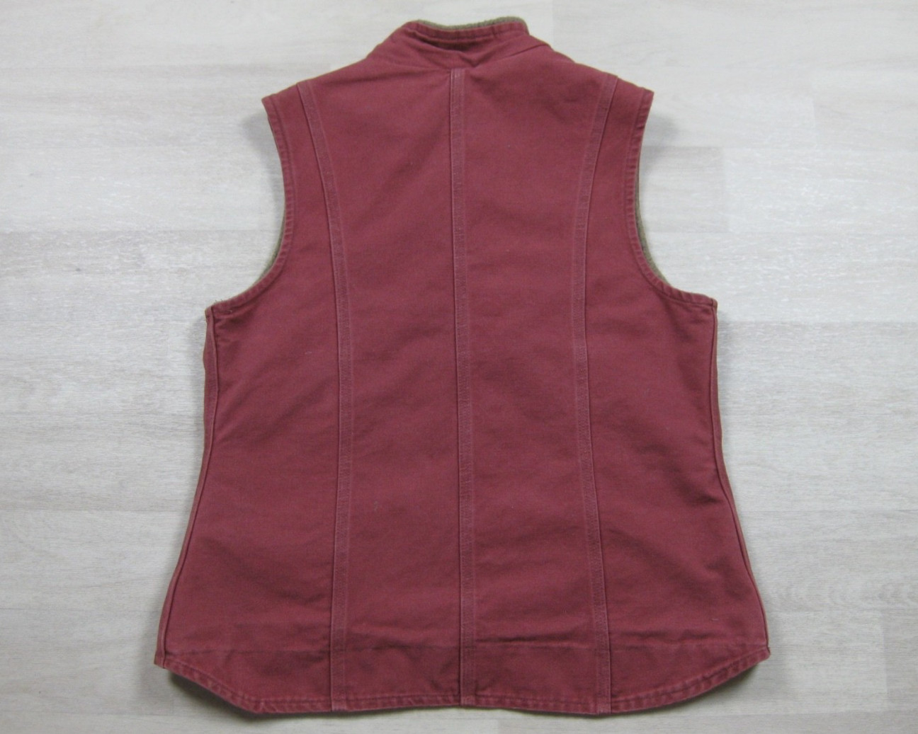 Vintage Y2K Carhartt Sherpa Lined Vest Women’s (L) WV001 VRS Rose Workwear