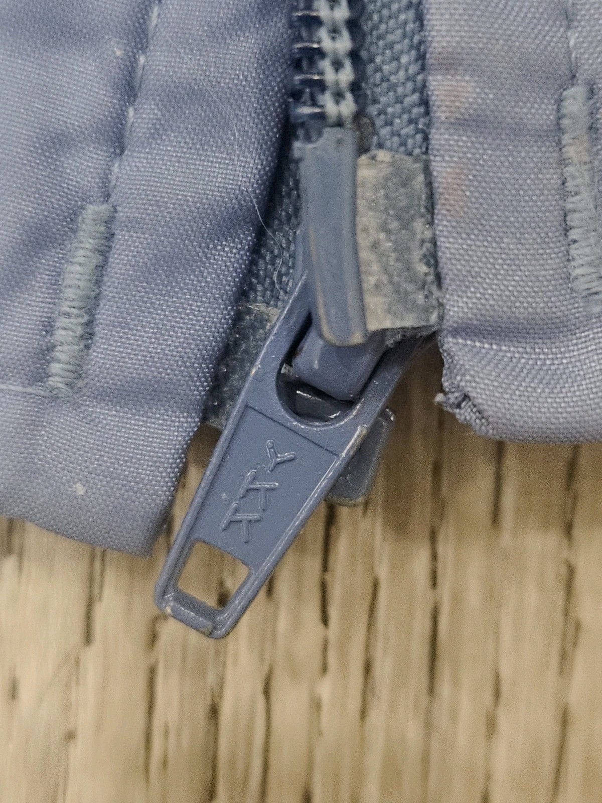 Fred Perry Bomber Jacket Baby Blue Upcycled Embroidered Sleeves M
