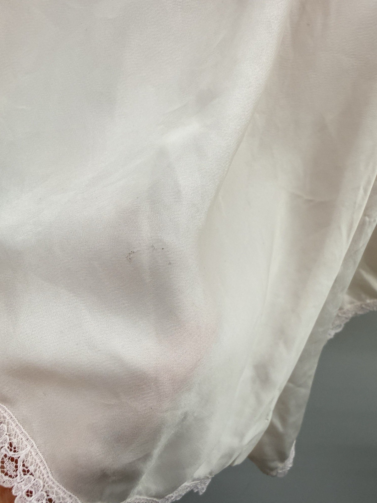 Vintage 80’s Barbizon Teddy Pink Satin Embroidered Bow Hi Cut Bodysuit Sz Small