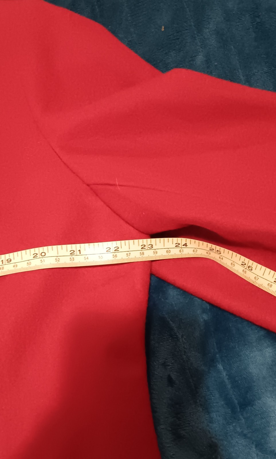 Vintage 90’s DonnyBrook Donny Brook New York Red Wool Coat Woman Sz 2X EUC