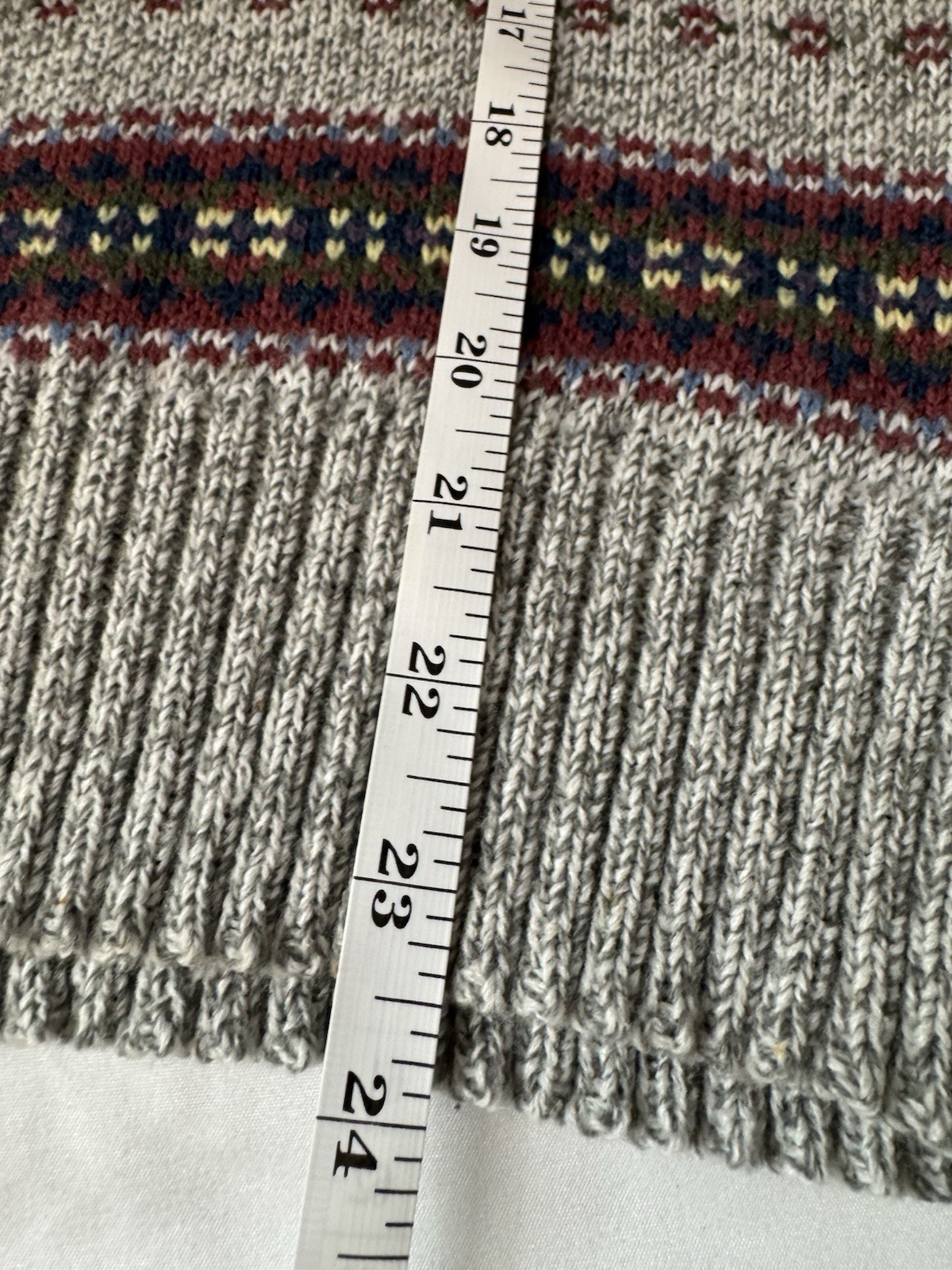 Vintage 90s Knit Sweater Vest Granny Core Cottage Preppy Size Small