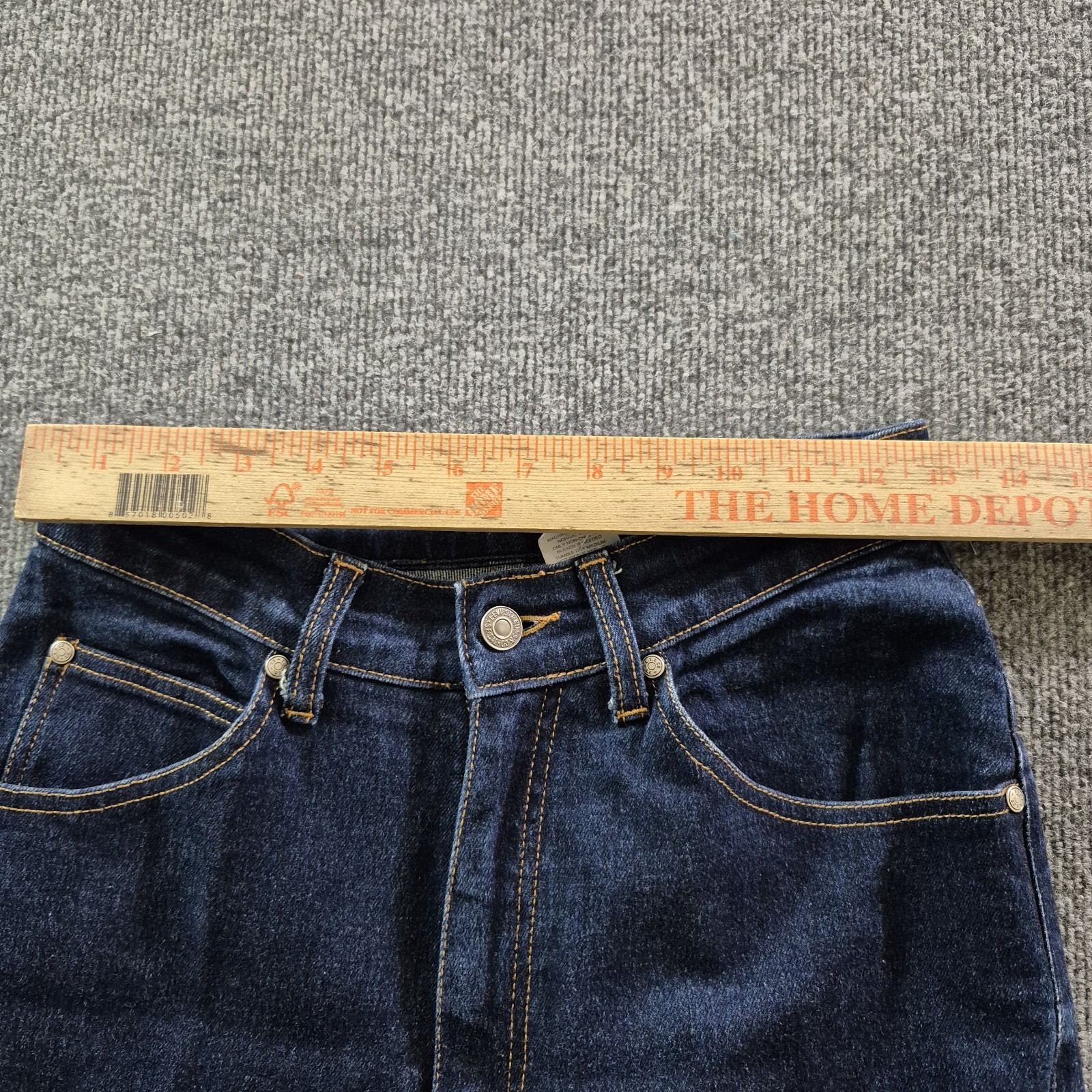 Vintage Levis 10912 Slim Fit Tapered Leg Jeans Orange Tab Womens Size 9 Blue