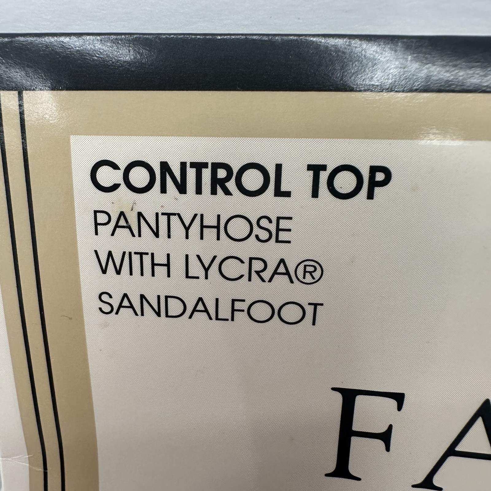 Kathie Lee Control Top Pantyhose Pewter Medium Tall Limited Edition Fashion