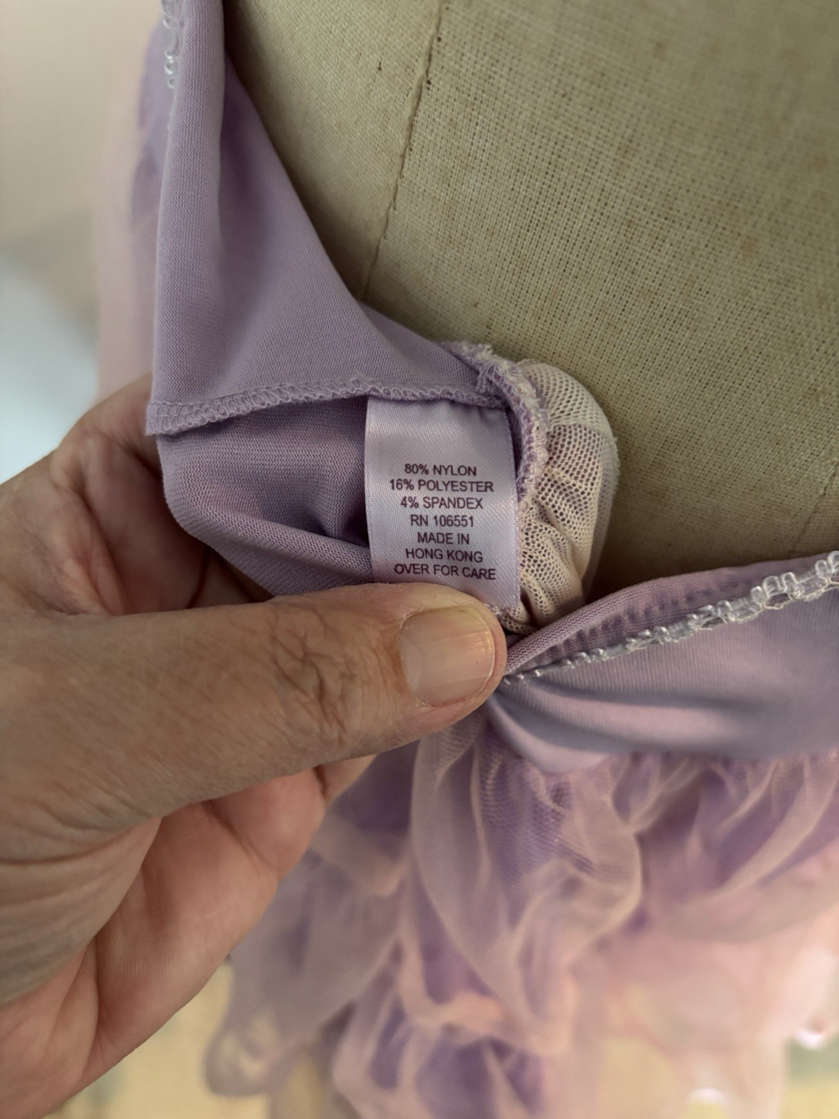 Calypso Christiane Celle Purple Pink Tulle Petticoat Skirt Princesscore sz 0