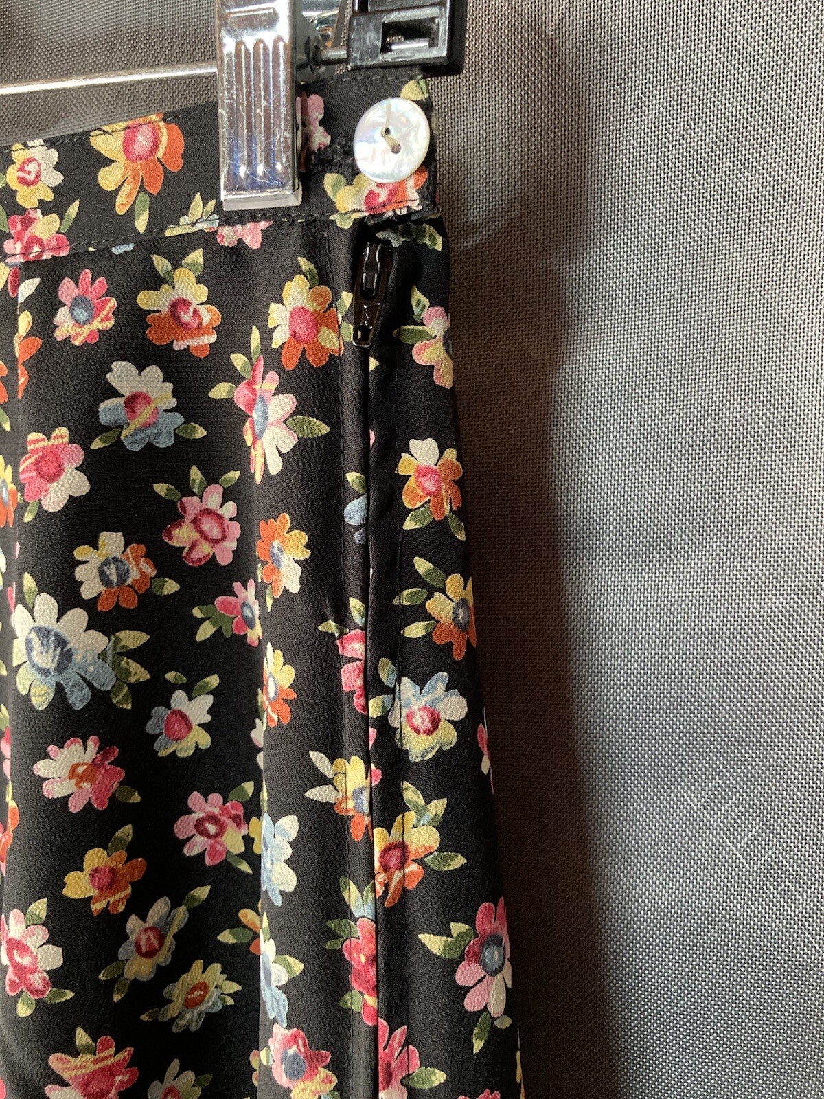 Vintage Y2K Floral A Line Skirt STAR CCC City Clothing Co.