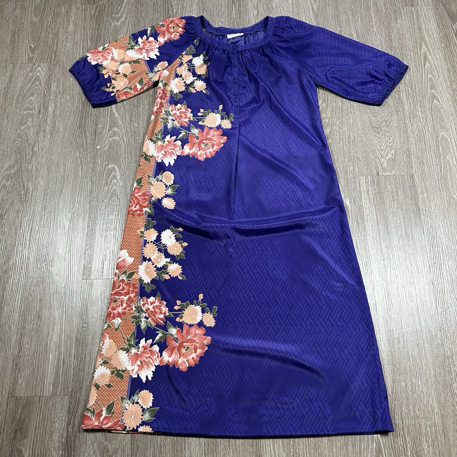 Vintage 80-90s Liberty House Hawaii Maxi Dress, Women’s, M 8/10, Purple, Floral