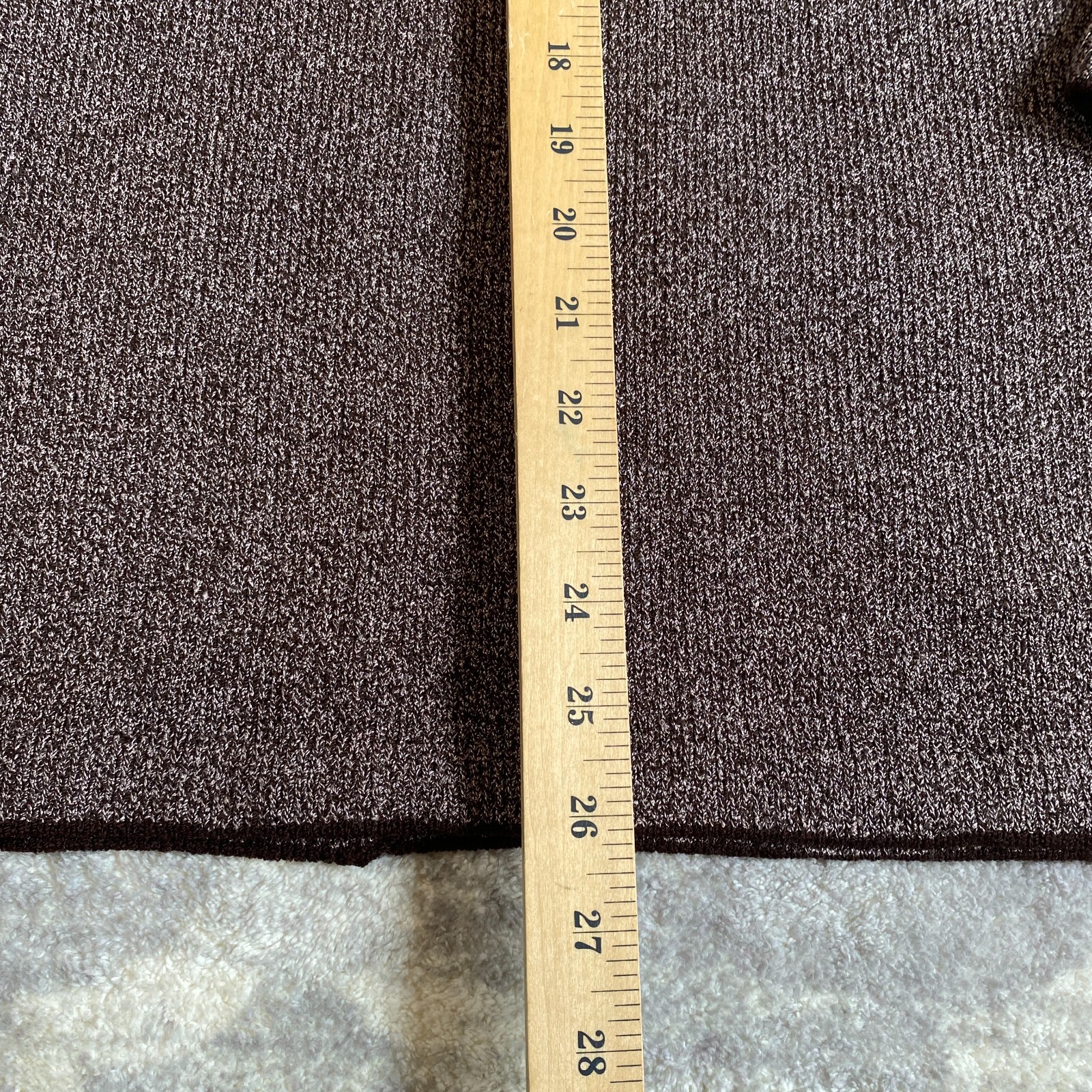 Vintage Don Sayres for Wellmore Wool Sweater Women’s Sz 10 Brown Gold Buttons