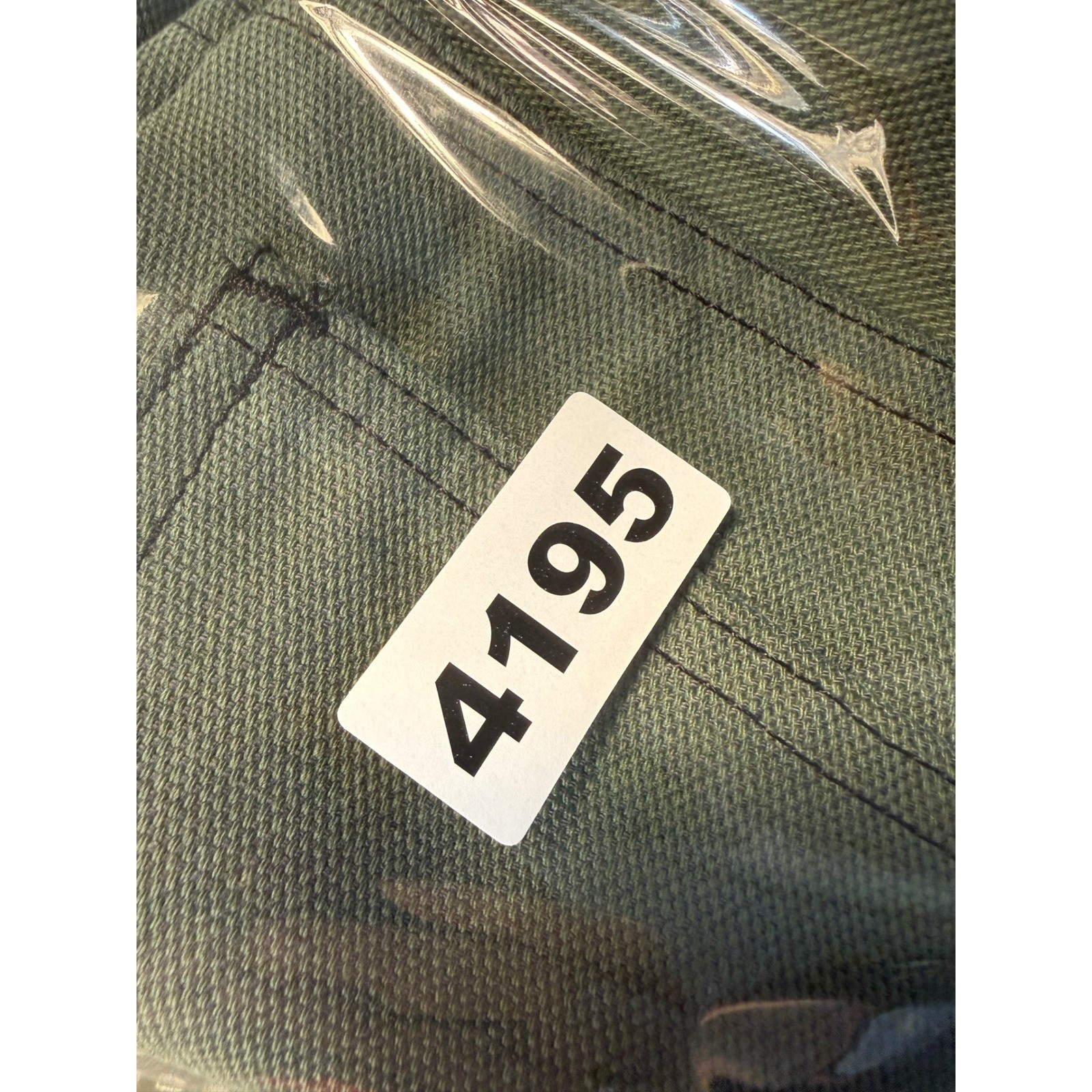 Vintage Levis Olive Green Hopsack Shorts 36 High Rise Men Women Big E Gorpcore