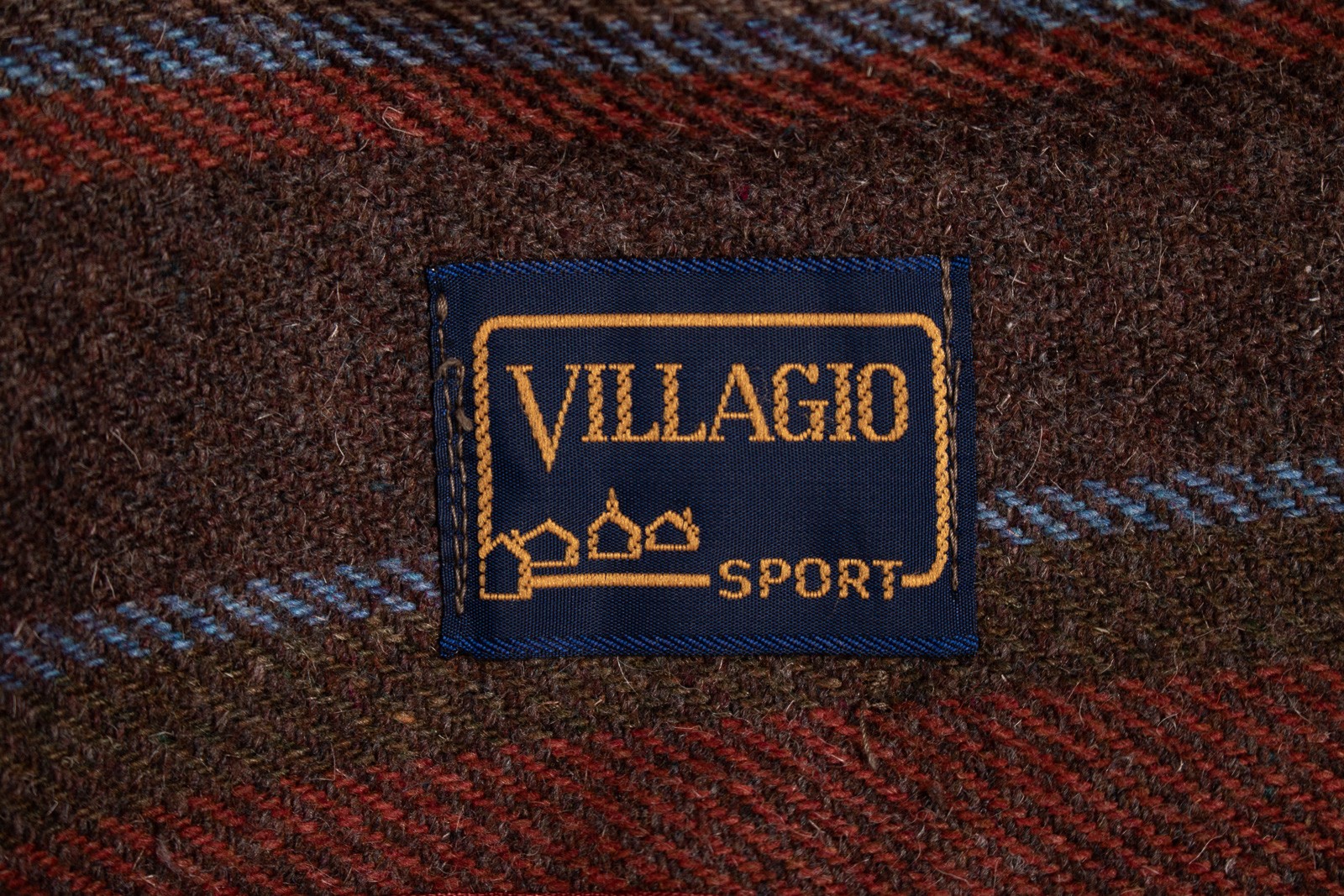 1970s Vintage Wool Tweed Dolman Sleeve Jacket Drop Waist Brown Orange Fall L