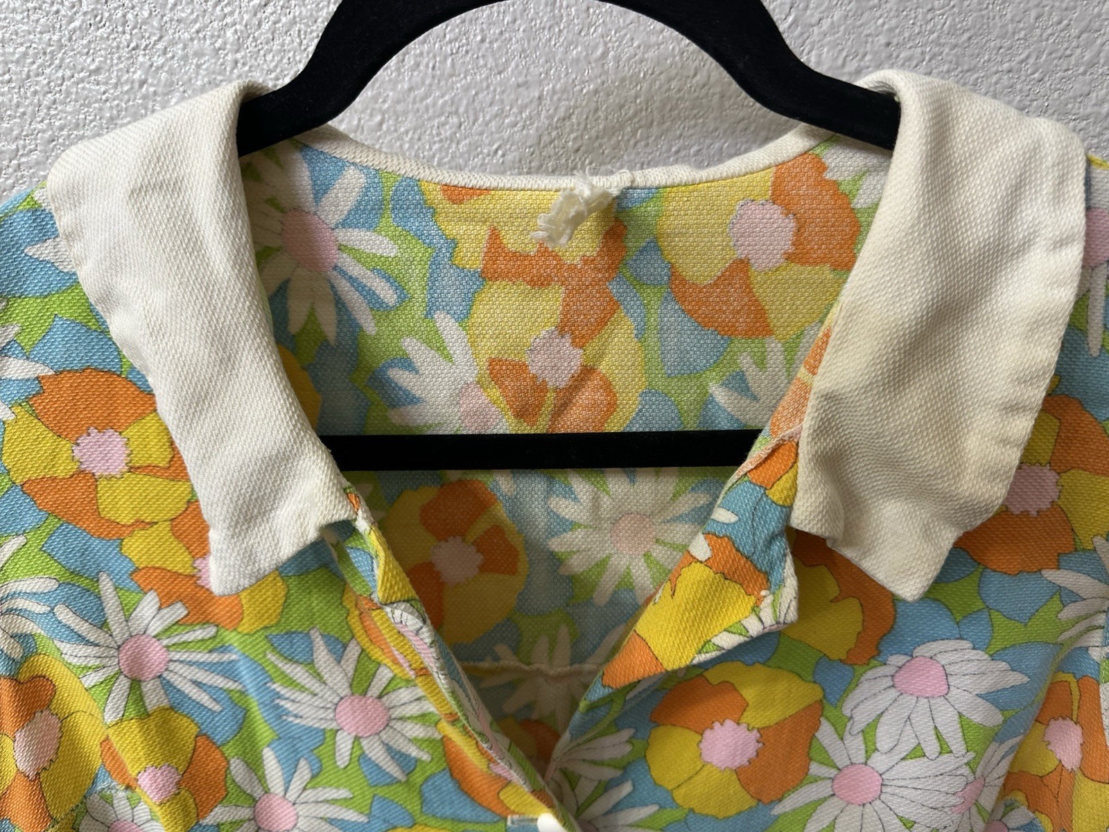 60’s Vintage Floral Women’s Dress Medium -please read description details