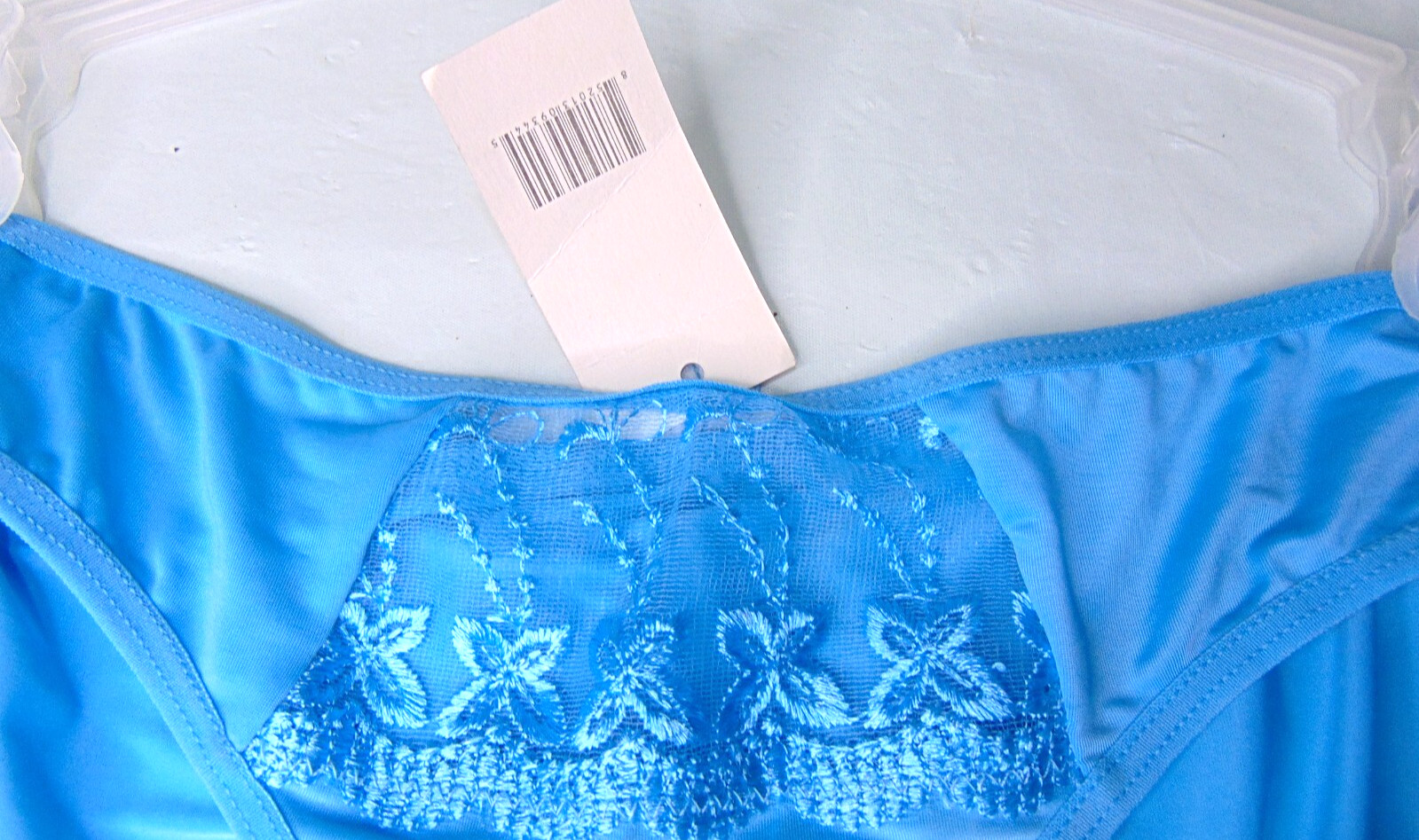 Blue PARIS PINK PANTY Small/Medium. Polyester spandex NEW with tags