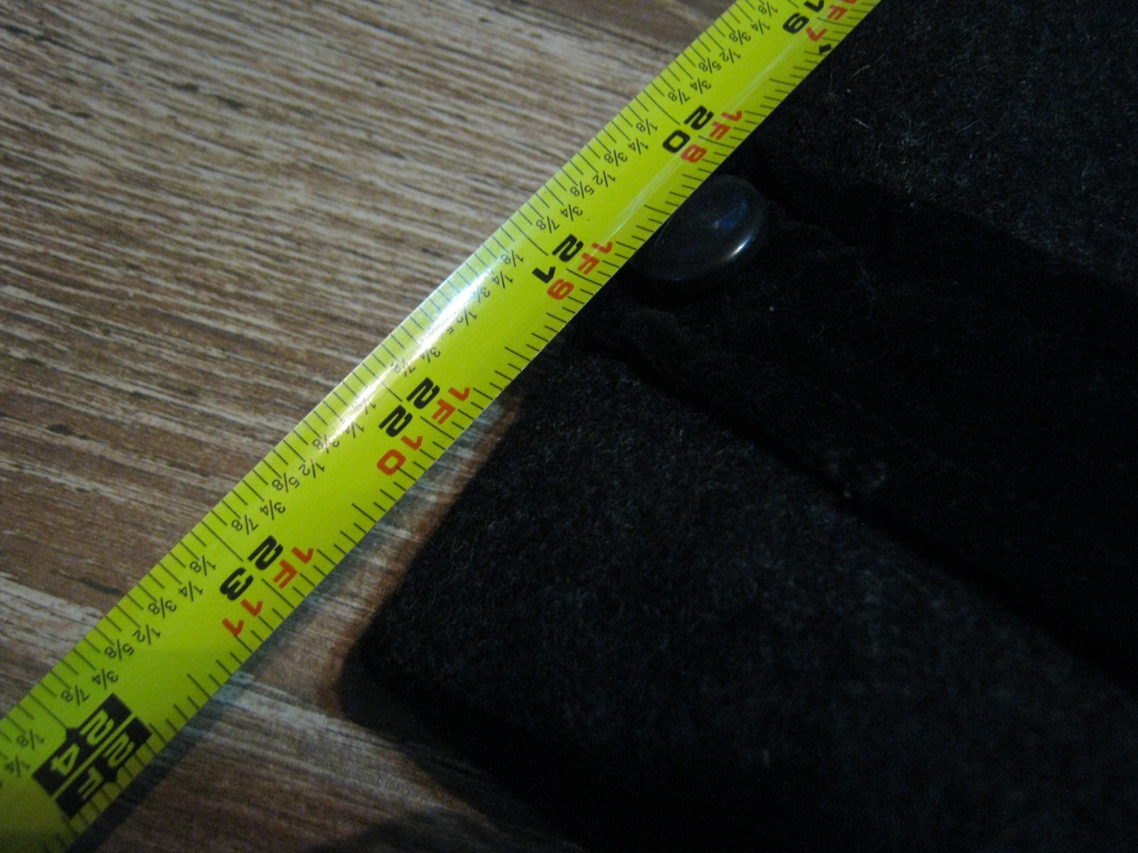 Vintage Size 14 Young Gallery Black Long Coat Wool Rayon Polyester Nylon