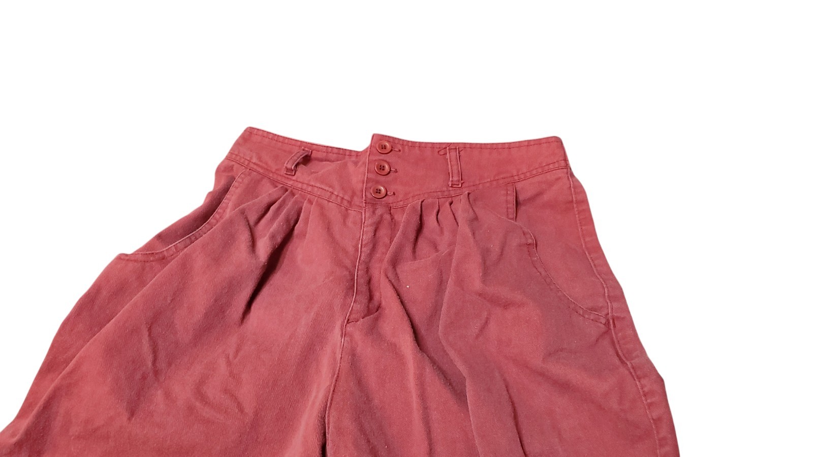 Vtg Bonjour High Waisted Pants Pleated 80s 90s Size 11/12 Tapered