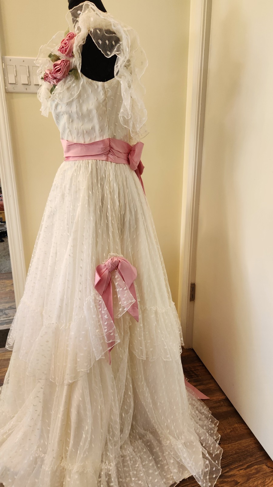 Beautiful Vintage Flirtations by Alfred Angelo Formal Dress Small Wedding Prom