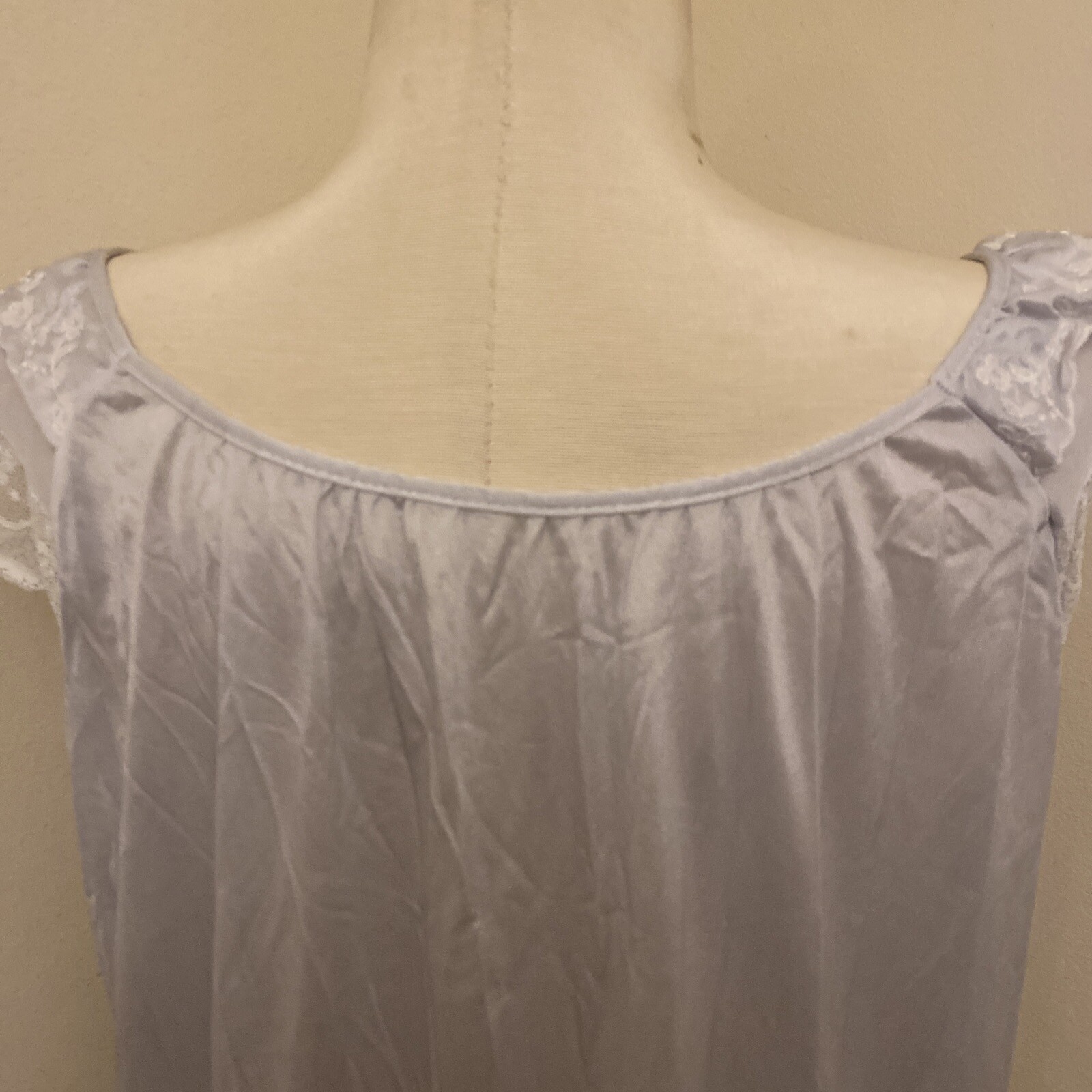 Vintage Dream Wear Lingerie Nightgown Sleepwear Nylon Size Large