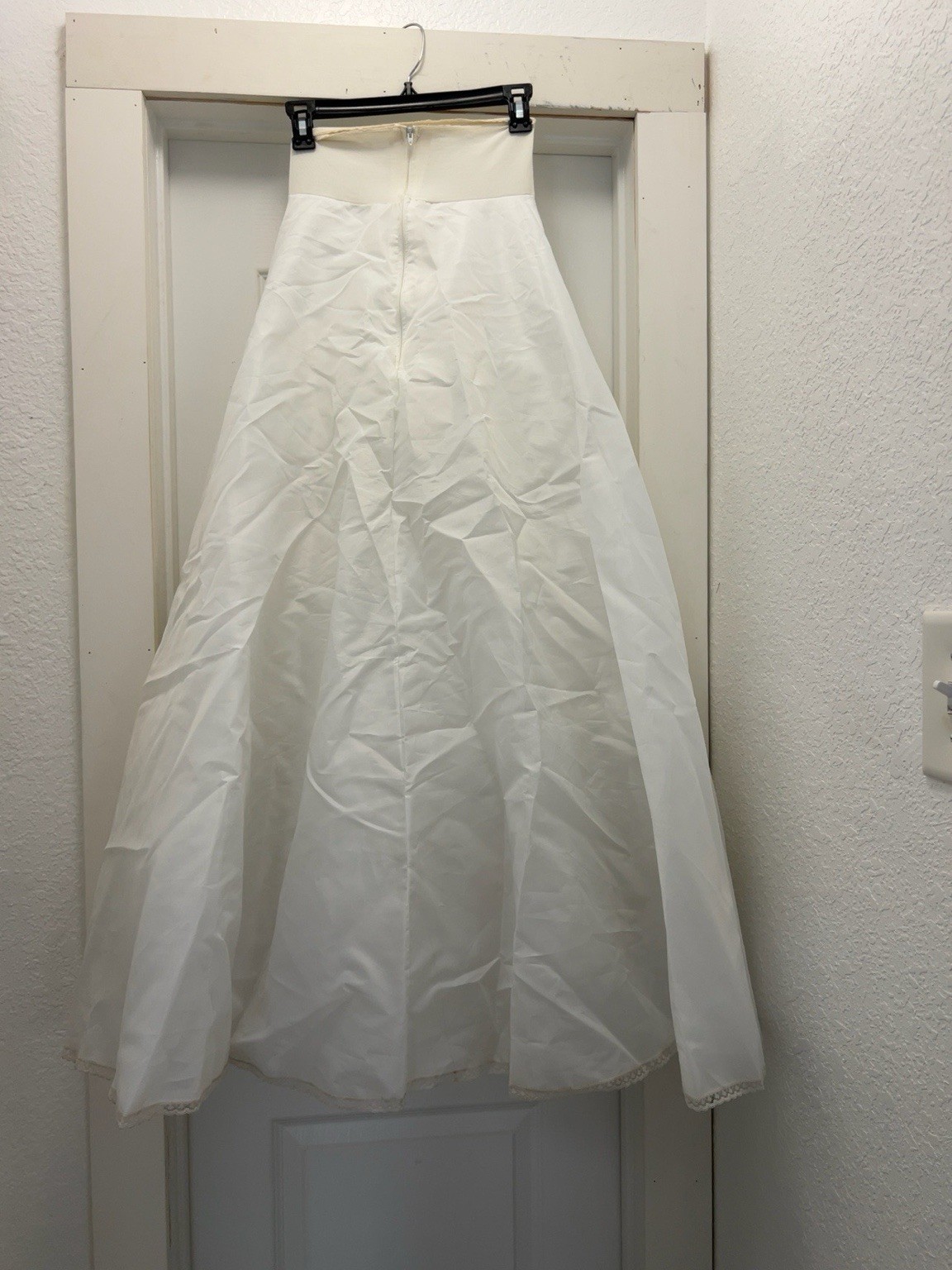 Late 1980s Vintage Wedding Dress Bonny Fashion Cathedral Train Crinoline