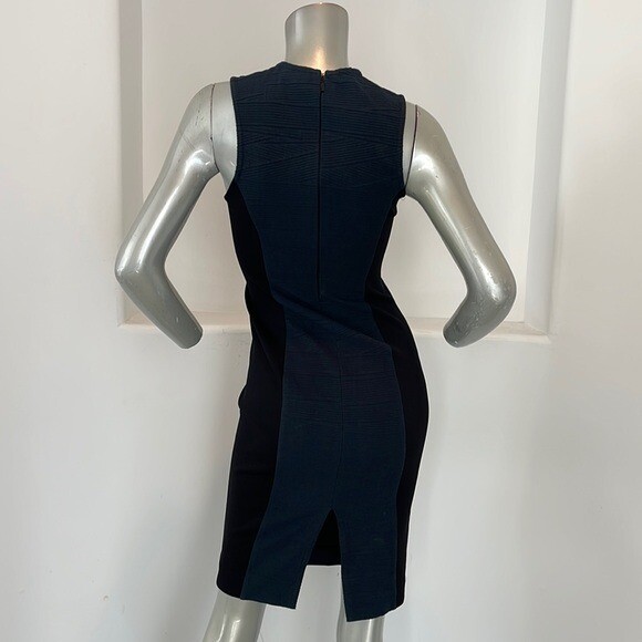 Versus Versace Body-con Sleeveless Color- block Dress Size IT 24/38 Vintage