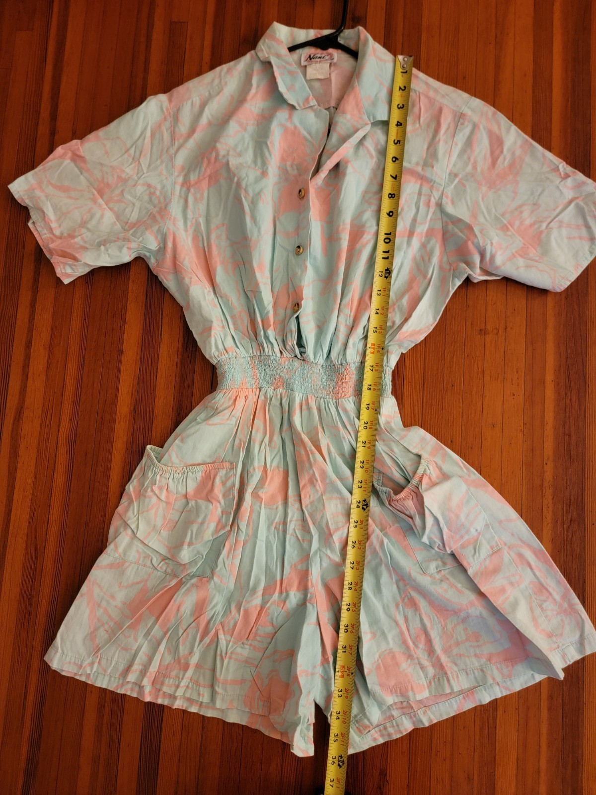 VINTAGE NANI OF HAWAII WOMENS HAWAIIAN ALOHA DRESS JUMPER LOT x3 FLORAL LARGE L