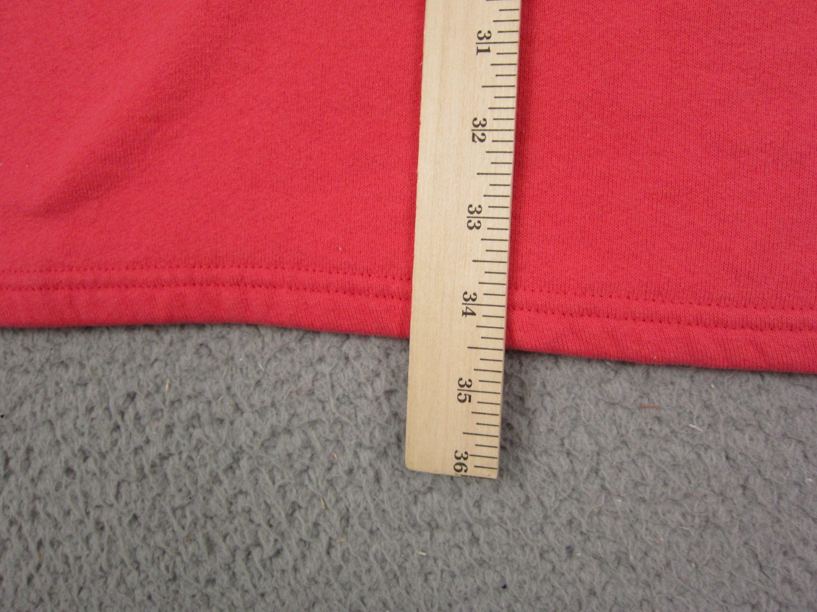 Vintage Lee Sturdy Sweats Sweatshirt Dress Womens OS One Size Red Fleece