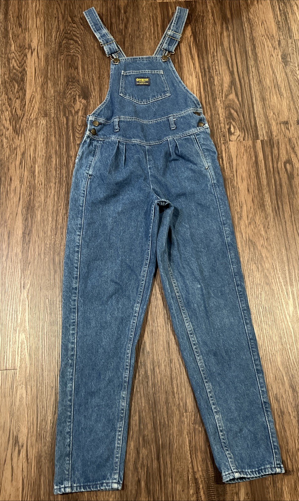 Vintage 80’s Osh Kosh B’Gosh Blue Denim Overalls Size 14 READ