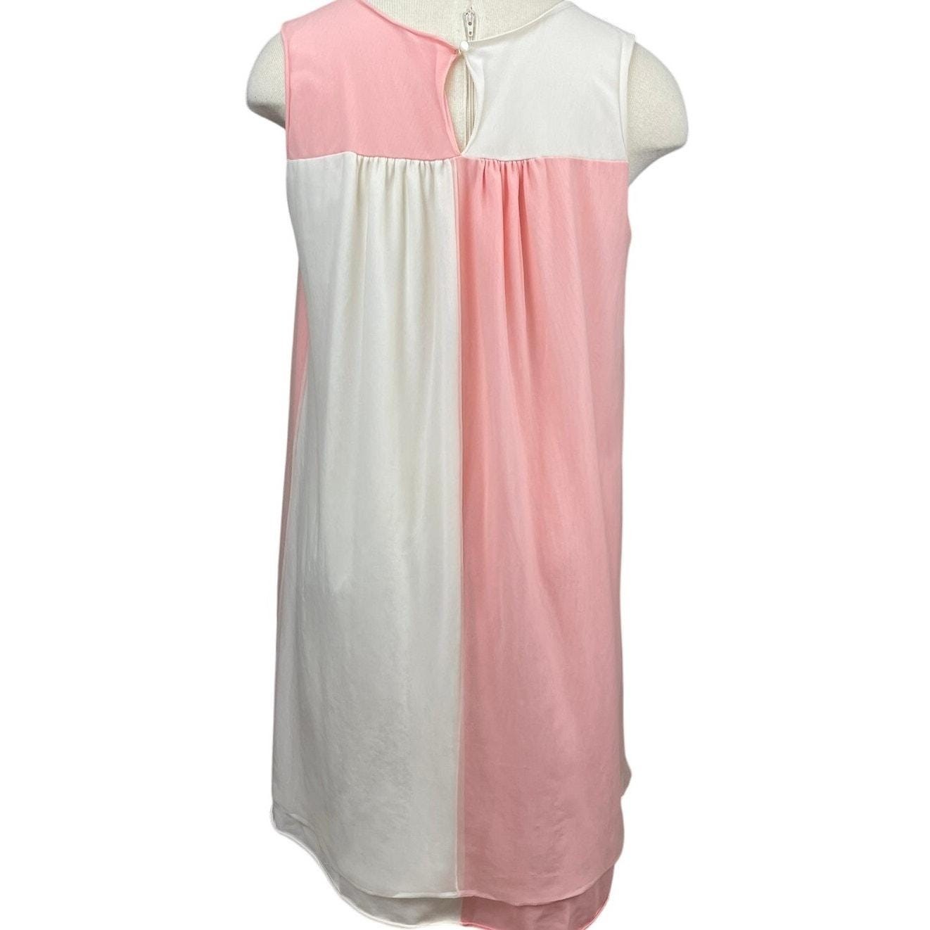 Vintage Womens (M) 60s Chiffon Overlay Mini Nightgown Nylon Mod SEAMPRUFE USA
