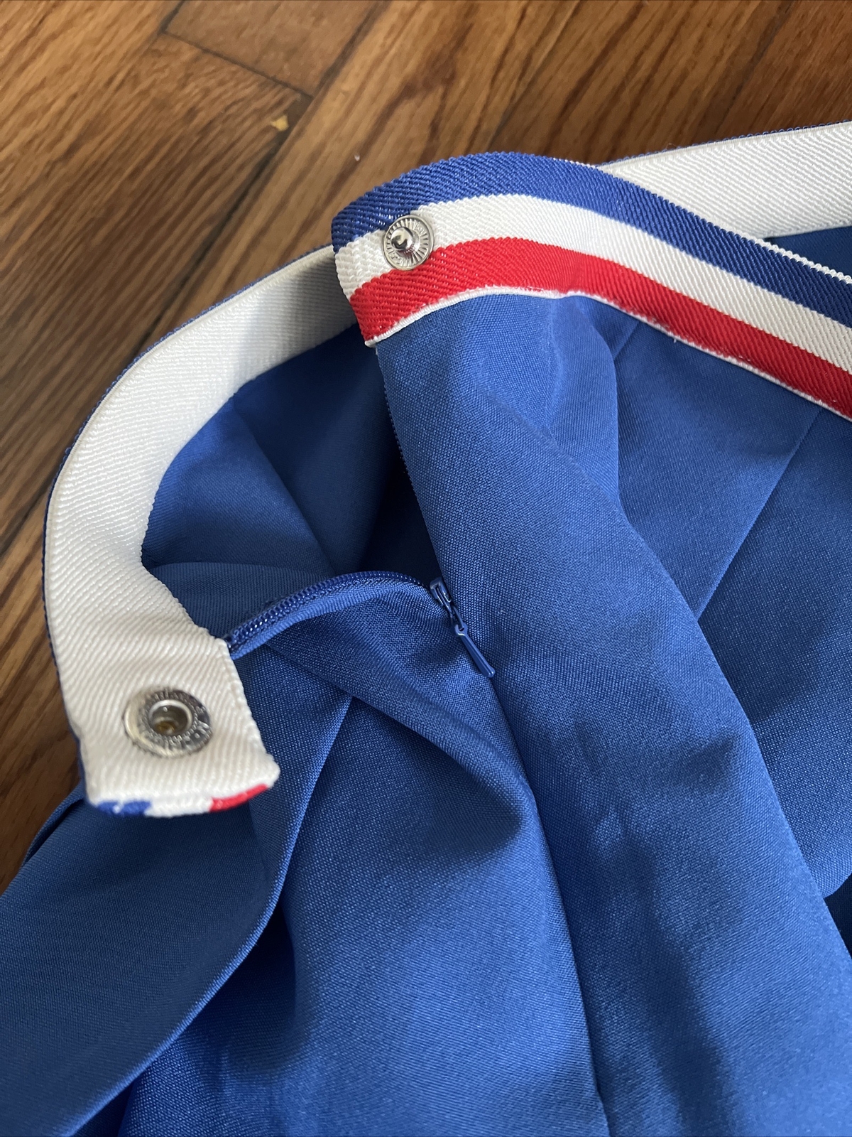 FILA Vintage Women’s Mini Skirt Pleated Blue Size S (5) (O16)