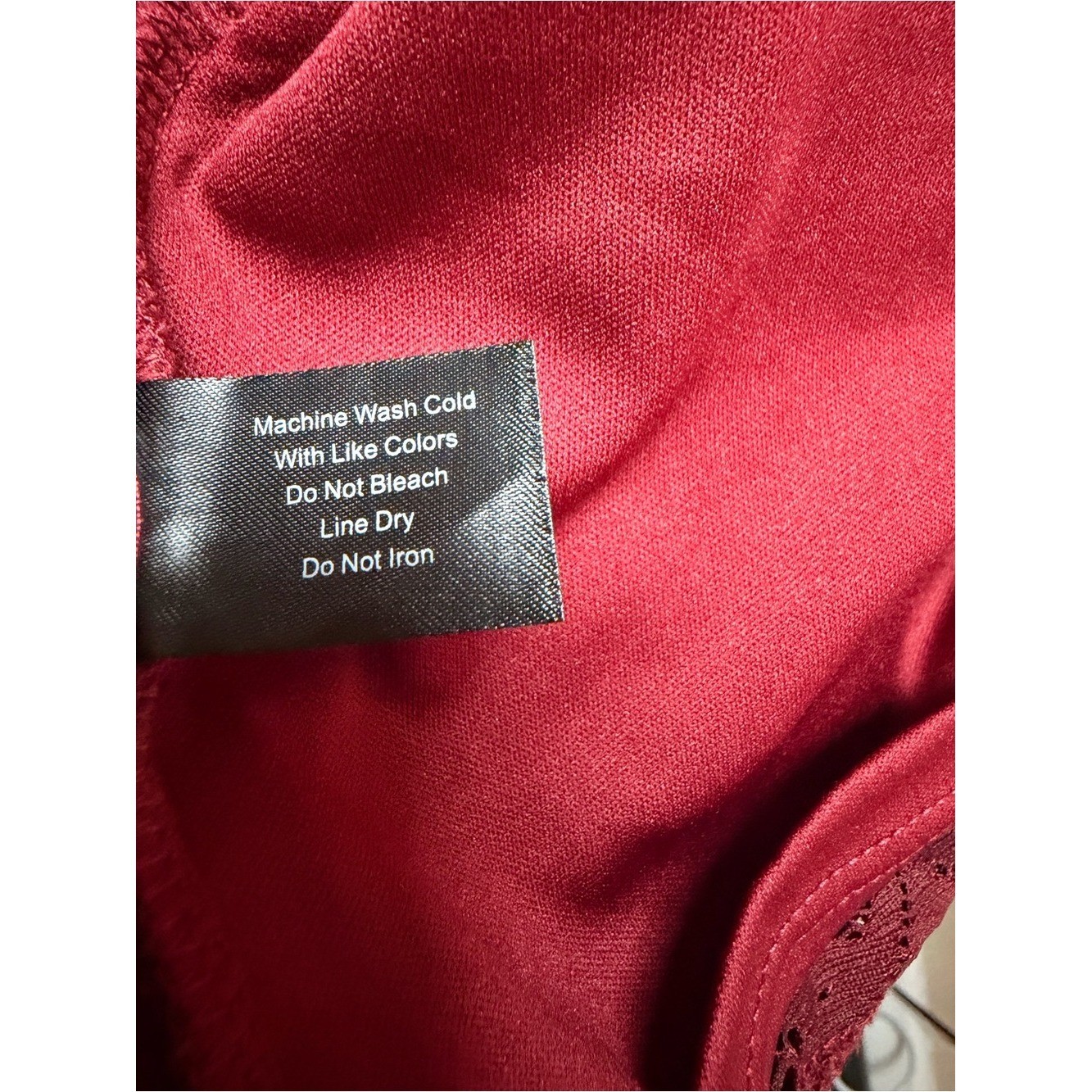 Lane Bryant Burgundy Lace Babydoll Cami Tank 26/28 Plus Romantic Date Night