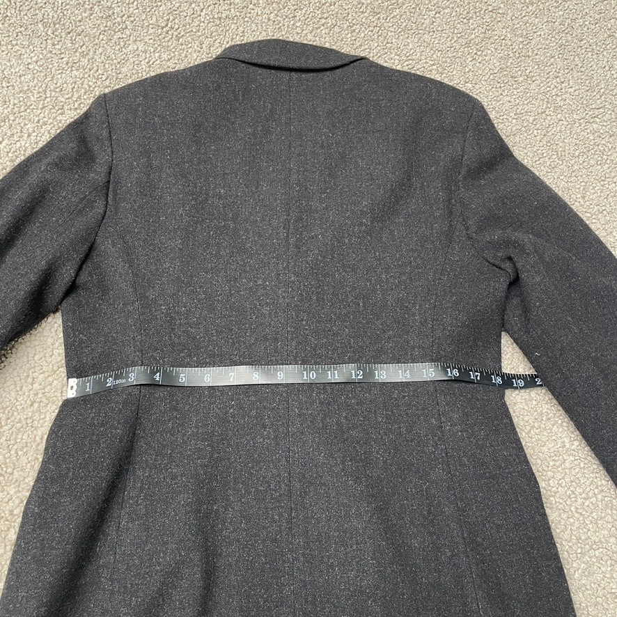 Vintage Pendleton Women’s Black Wool Double Breasted Blazer USA Vintage 12 Tall