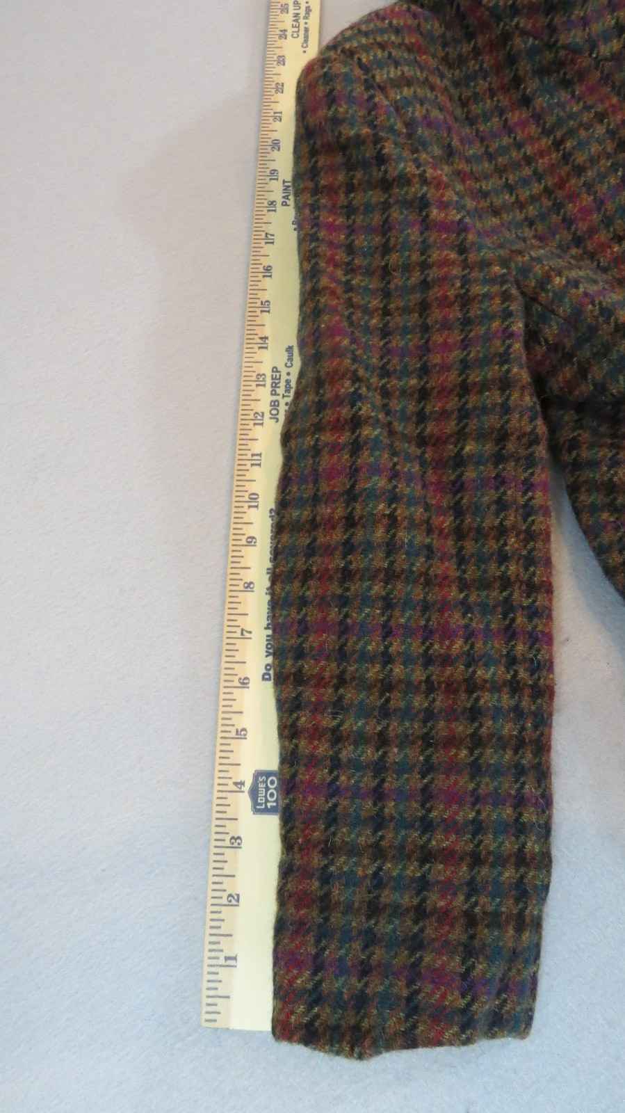 VTG Giorgio Di Sant’ Angelo Collectible Gold Double Breasted Tweed Blazer Small
