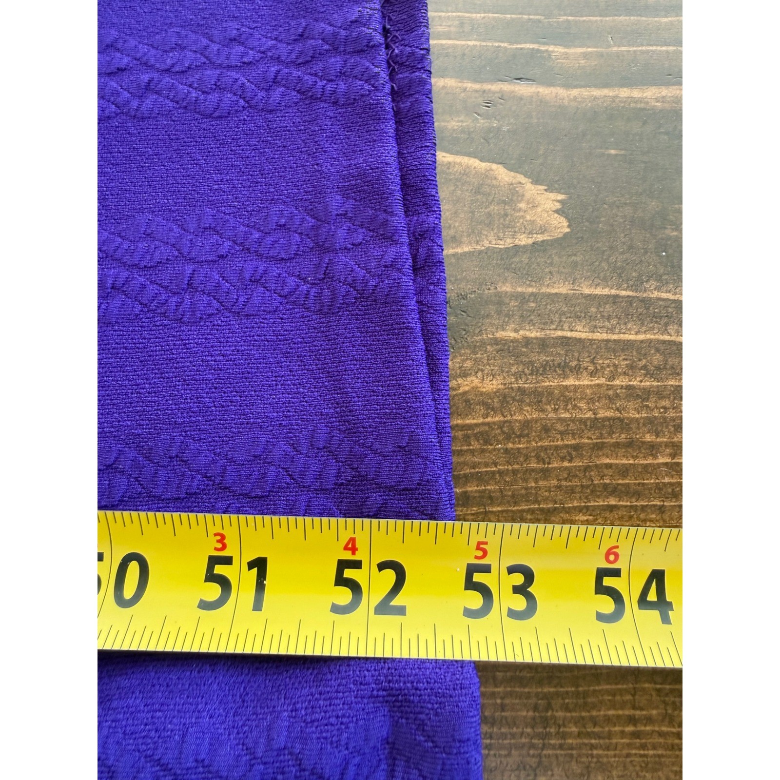 VTG Purple Textured Sleeveless Maxi Dress Jewel Neck Column Gown Homemade