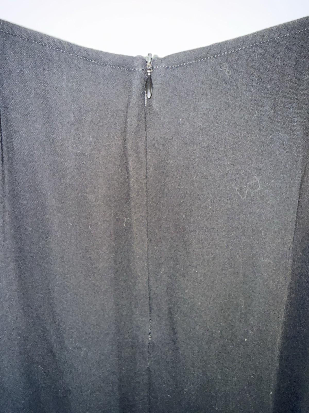 Vintage 1980s Karen Kane Black Long Skirt Sz 14