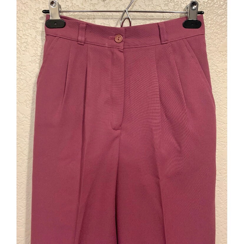 Counter Parts Petites Vintage 80s Light Plum High Rise Pants Women’s 4P
