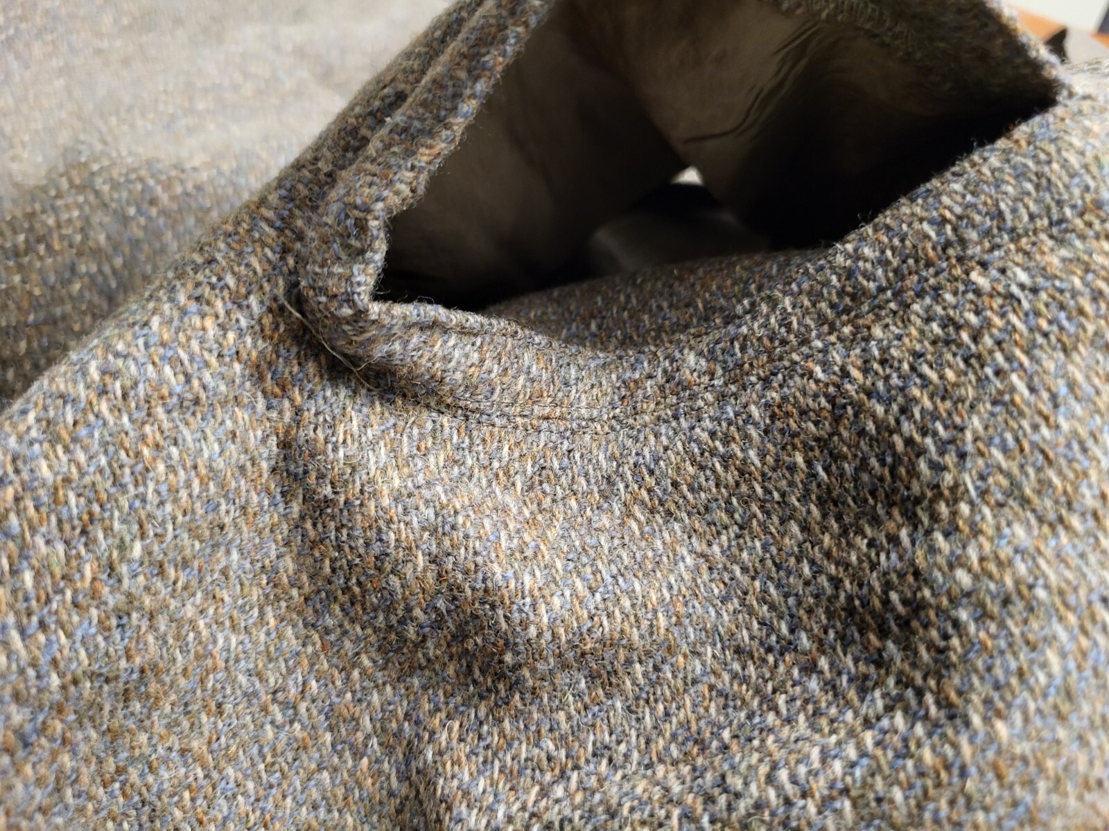 Vintage Beene Bag Wool Suit Small Women’s Harris Tweed Sz 6 Geoffrey Beene