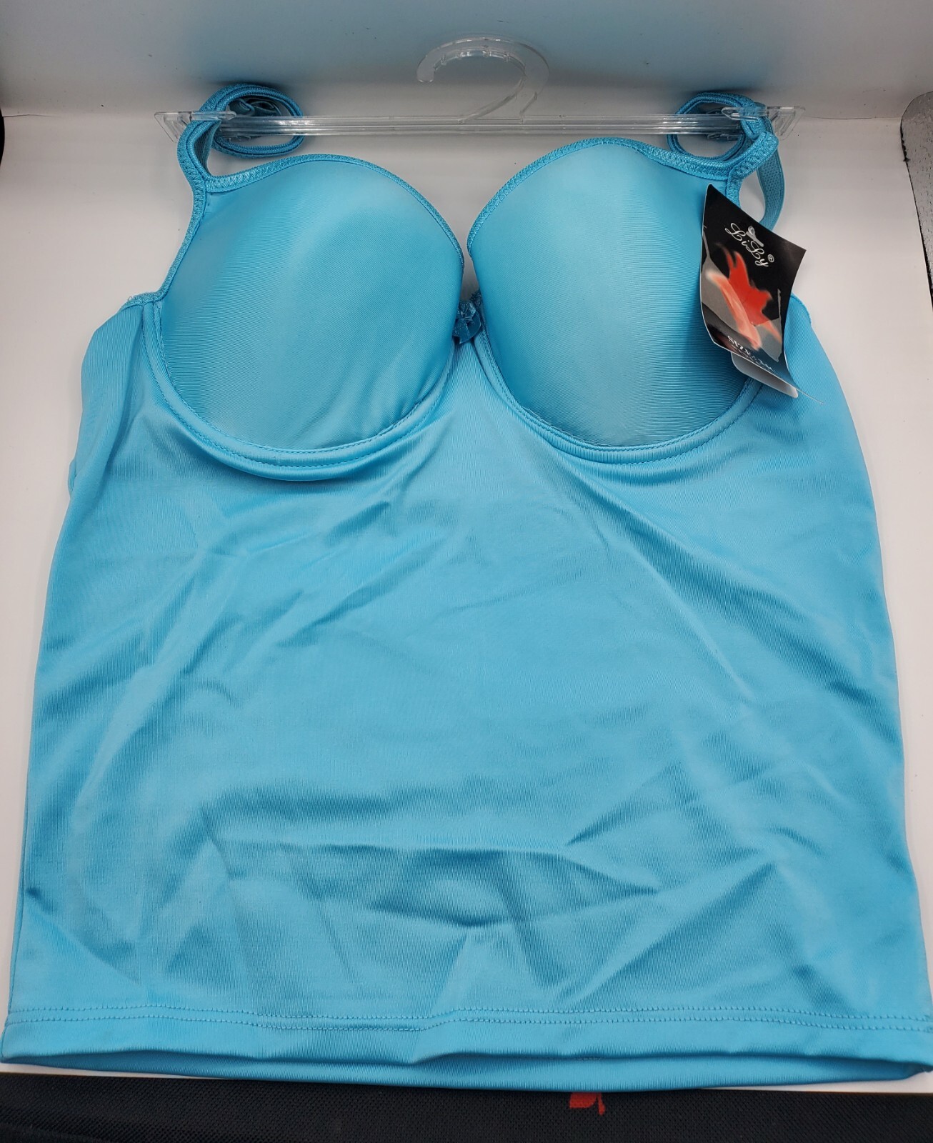 LiLy Underwire Cami Camisole Top Style 5226 – Aqua NWT