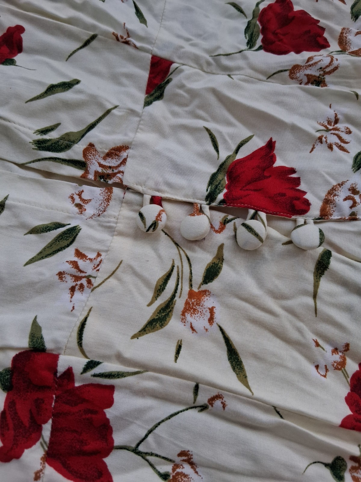 Beautiful Vintage Liberty By I.C.I 90’s Rayon Floral Tie Back Maci Dress M Med