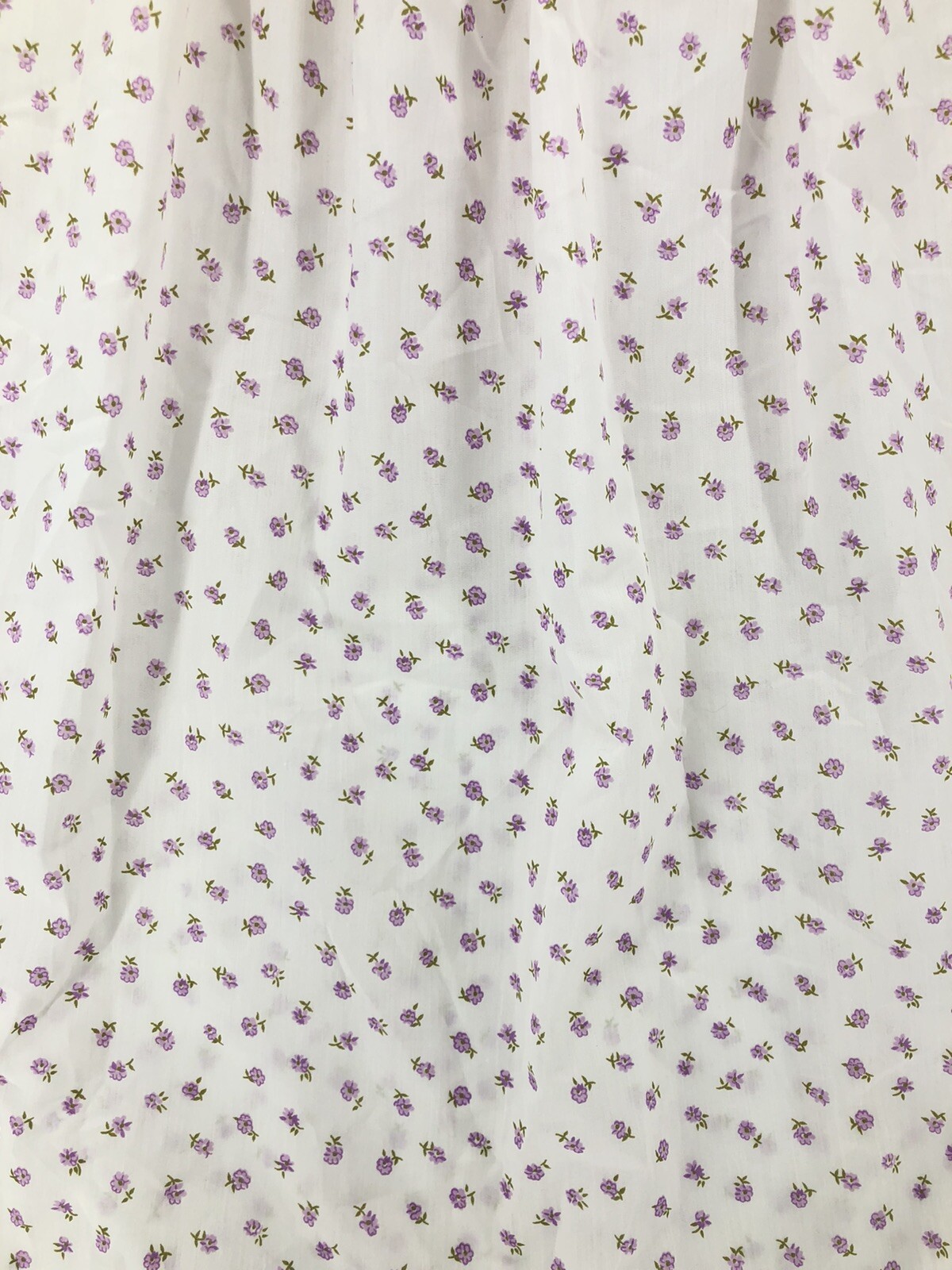 Vtg Damea Waltz Gown Nightgown Dress Womens Size S Purple Floral Pattern