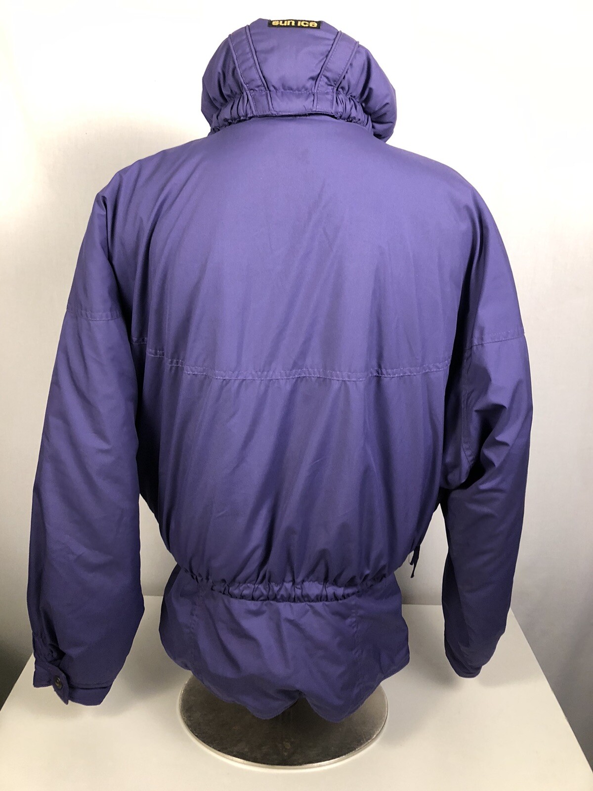 1989 Vintage SUN ICE Purple Womens 12 SKI SNOWBOARD Thermore Hooded Jacket Coat