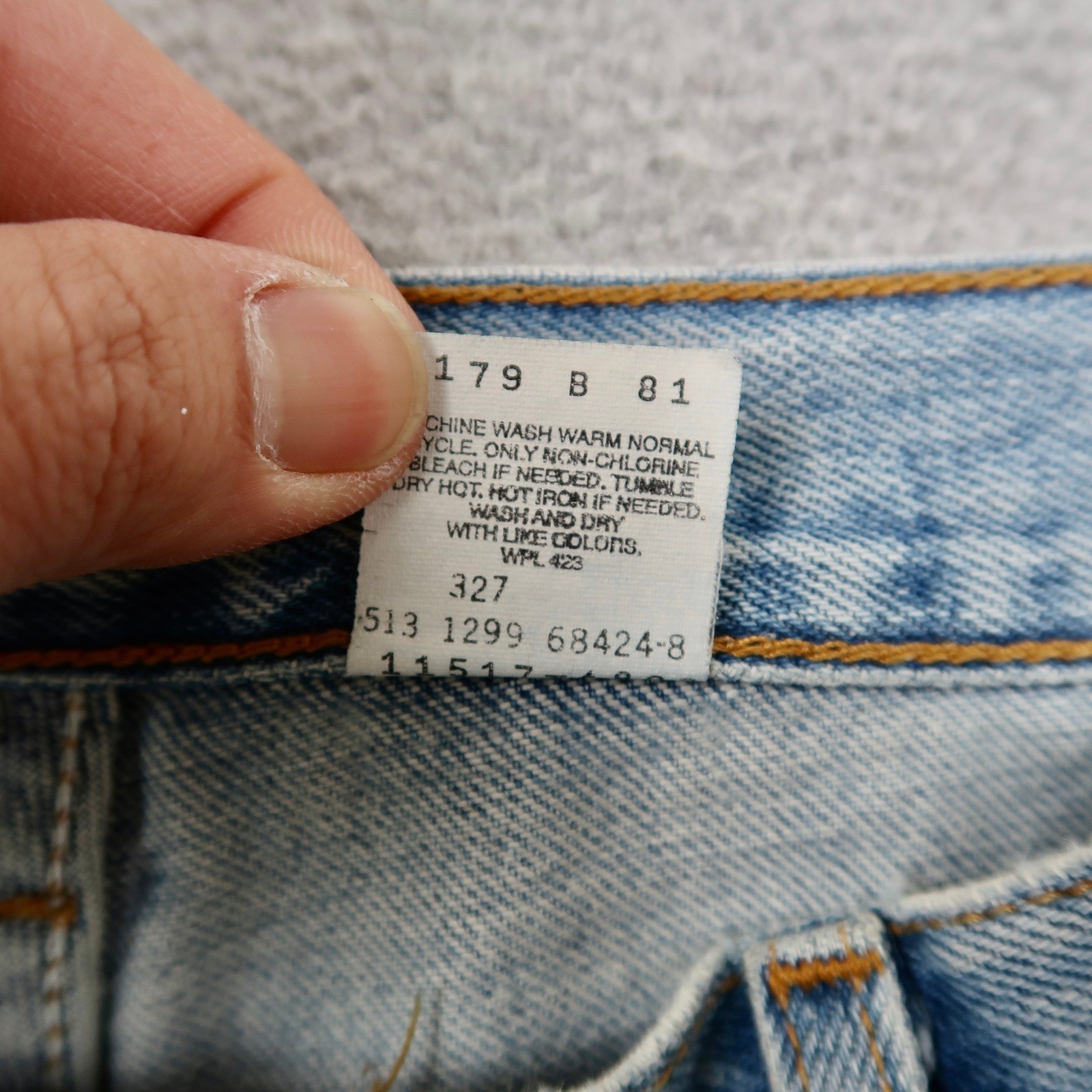 Vintage 90s Levis 517 Boot Cut Low Rise Jeans Women 13L Denim Made in USA
