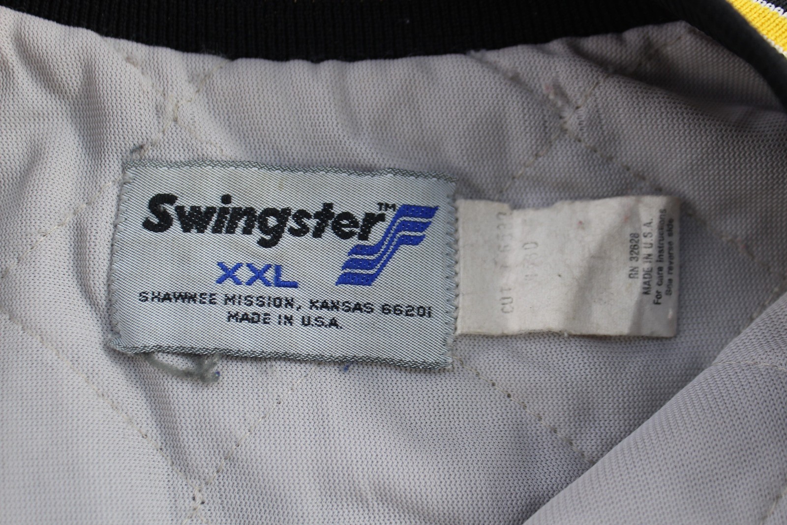 80’s Swingster Pittsburgh Steelers Football Bomber Jacket